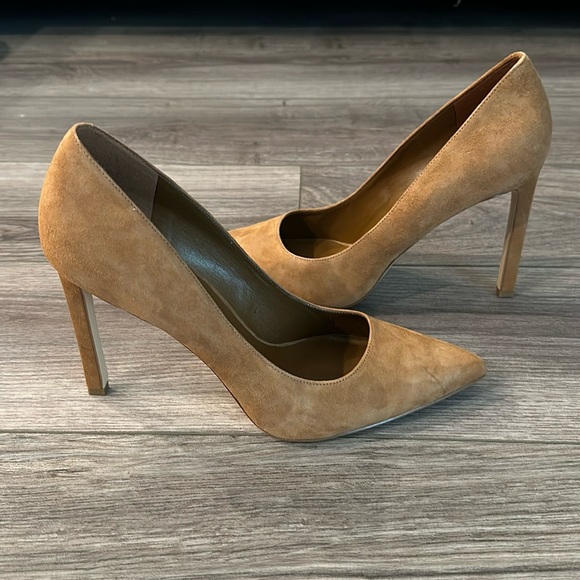 Nine West Shoes - Nine West Tatiana Light Brown Suede Pumps (in Original Box)